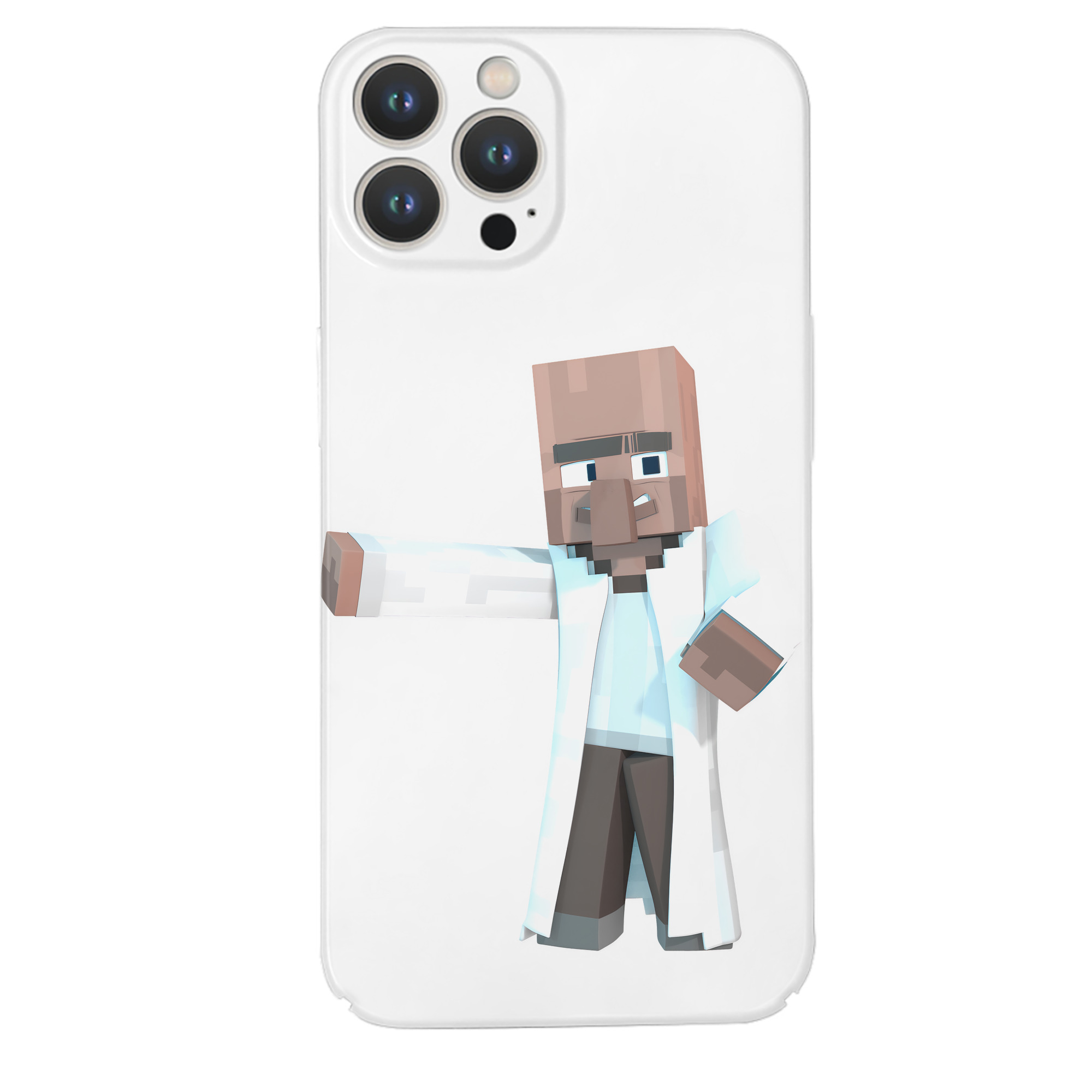 （画像用） マインクラフト ブロックの世界 Minecraft MC Block world 【iPhone 14シリーズ対応】ハードケース